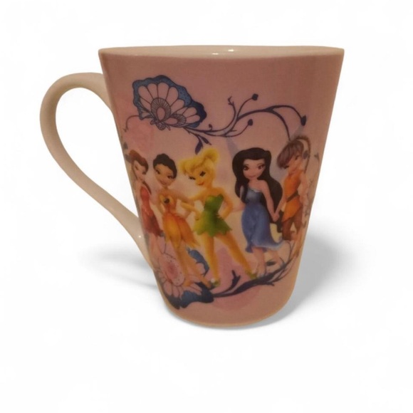 Disney Other - Disney Tinkerbell Princess Fairy Fairies pink mug 8oz